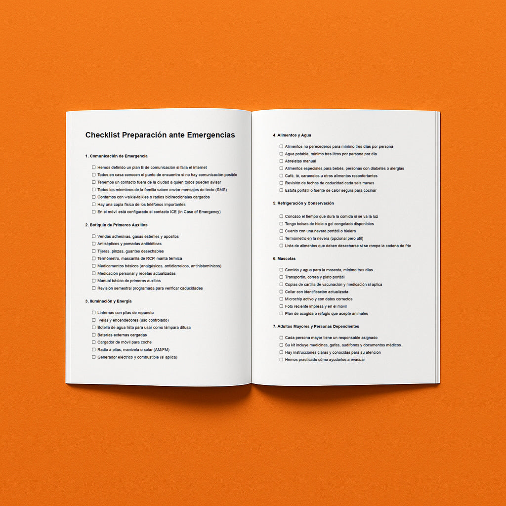 Guía de emergencias para ciudadanos